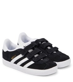 Замшевые кроссовки &quot;Газель&quot; Adidas Originals, черный