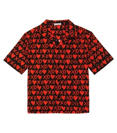 Рубашка с короткими рукавами и принтом Dolce&amp;Gabbana, черный