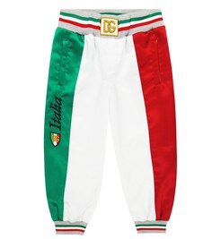 Полосатые спортивные штаны Dolce&amp;Gabbana, разноцветный