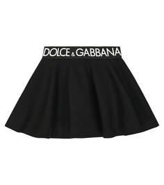 Юбка с аквалангом Dolce&amp;Gabbana, черный