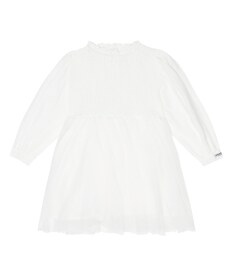 Платье Janice из льна, хлопка и шелка Donsje, белый