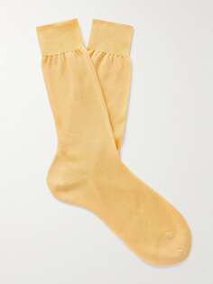 Хлопковые носки Anderson &amp; Sheppard, желтый