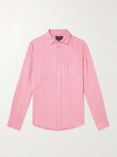 Льняная рубашка PORTUGUESE FLANNEL, розовый