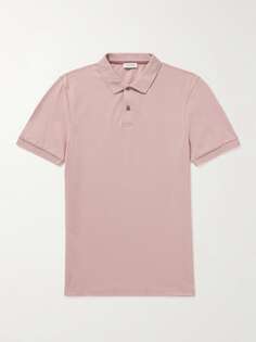 Рубашка-поло из хлопкового пике SUNSPEL, розовый