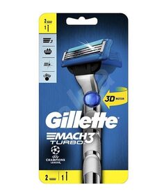 Gillette Mach3 Turbo 3D бритва для мужчин, 1 шт.