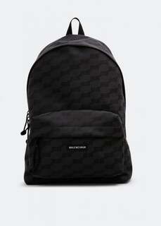 Рюкзак BALENCIAGA Signature medium backpack, черный
