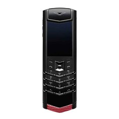 Мобильный телефон Vertu Signature V Pure Black Lizard Red, черный/красный