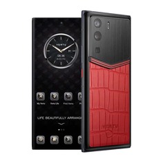 Смартфон Vertu Metavertu Alligator 12Гб/512Гб, 2 Nano-SIM, черный/красный
