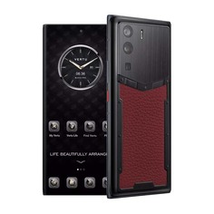 Смартфон Vertu Metavertu Calfskin 12Гб/512Гб, 2 Nano-SIM, черный/красный