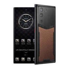 Смартфон Vertu Metavertu Calfskin 18Гб/1Тб, 2 Nano-SIM, черный/коричневый