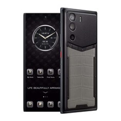 Смартфон Vertu Metavertu Alligator 18Гб/1Тб, 2 Nano-SIM, черный/серый