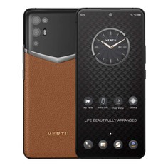 Смартфон Vertu iVERTU 5G Calfskin, 12Гб/512Гб, черный/коричневый