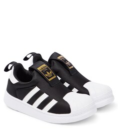 Кроссовки Superstar 360 без шнурков Adidas Originals, черный