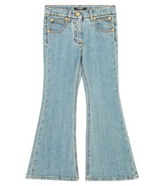 Расклешенные джинсы Balmain, синий