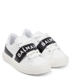 Кроссовки с логотипом Balmain, разноцветный