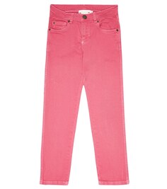 Узкие джинсы Бонни Bonpoint, розовый