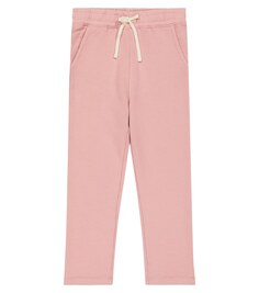 Спортивные брюки Birdy из хлопкового джерси Bonpoint, розовый