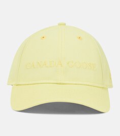 Бейсболка с вышитым логотипом Canada Goose, желтый