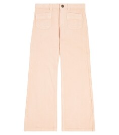 Вельветовые брюки Junon Bonpoint, розовый