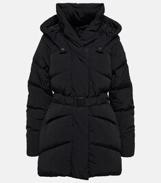 Пуховик Marlow с поясом CANADA GOOSE, черный
