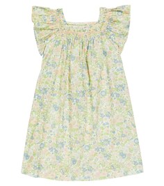 Платье Coryse с цветочным принтом Bonpoint, разноцветный
