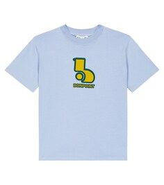 Хлопковая футболка с логотипом Thibald Bonpoint, синий