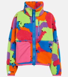 Флисовая куртка с принтом из коллаборации с Paola Pivi CANADA GOOSE, разноцветный