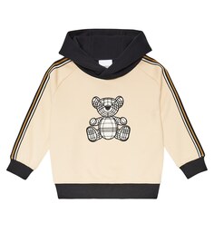 Худи с вышивкой Thomas Bear Burberry, разноцветный