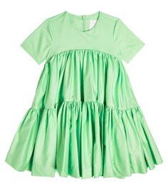 Платье из хлопка 4024 Caroline Bosmans, зеленый