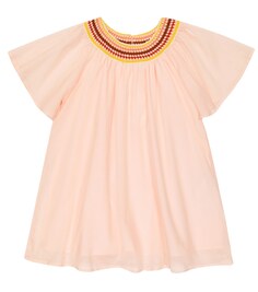 Хлопковое платье Chloé, розовый Chloe