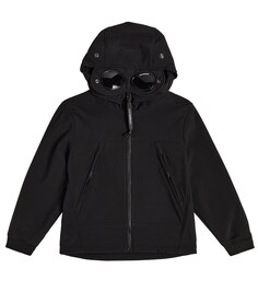 Куртка CP Shell-R Goggle C.P. COMPANY KIDS, черный