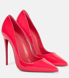 Лакированные туфли So Kate 120 Christian Louboutin, розовый