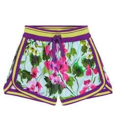 Плавки-шорты с цветочным принтом Dolce&amp;Gabbana, разноцветный