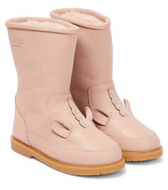 Кожаные ботинки Wadudu Special Lining Donsje, розовый
