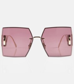 Солнцезащитные очки 30Montaigne S7U в квадратной оправе Dior Eyewear, разноцветный