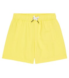 Плавки-шорты с логотипом Givenchy Kids, желтый