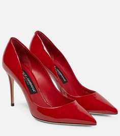 Туфли-лодочки Cardinale из лакированной кожи Dolce&amp;Gabbana, красный