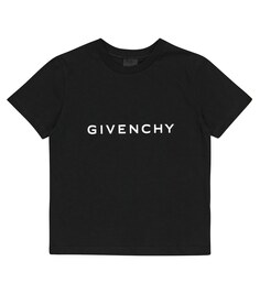 Футболка из хлопкового джерси x Disney 101 Dalmatians Givenchy Kids, черный