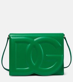 Сумка на плечо с логотипом DG Dolce&amp;Gabbana, зеленый