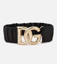 Ремень с логотипом DG Dolce&amp;Gabbana, черный