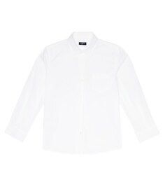 Рубашка из смесового хлопка Il Gufo, белый