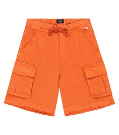 Хлопковые шорты Il Gufo, оранжевый