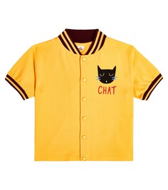 Хлопковая рубашка для боулинга Chat Jellymallow, желтый