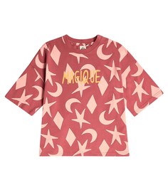 Хлопковая футболка с принтом Jellymallow, розовый