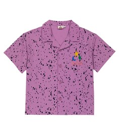 Рубашка из хлопка с принтом Jellymallow, фиолетовый