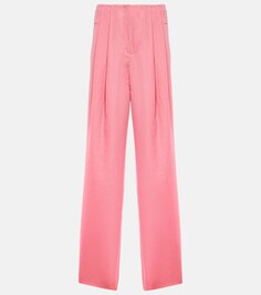 Разноцветные широкие брюки Lightness DOROTHEE SCHUMACHER, розовый