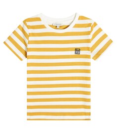 Полосатая футболка Apia из хлопка Liewood, разноцветный
