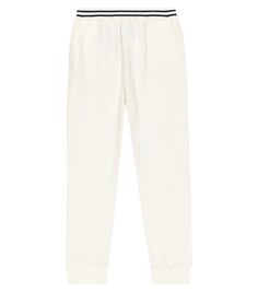 Спортивные брюки Sailor из хлопка и шелка Loro Piana, белый