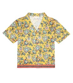 Рубашка Alov из хлопка с цветочным принтом Louise Misha, разноцветный