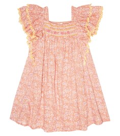 Хлопковое мини-платье Martine с цветочным принтом Louise Misha, разноцветный